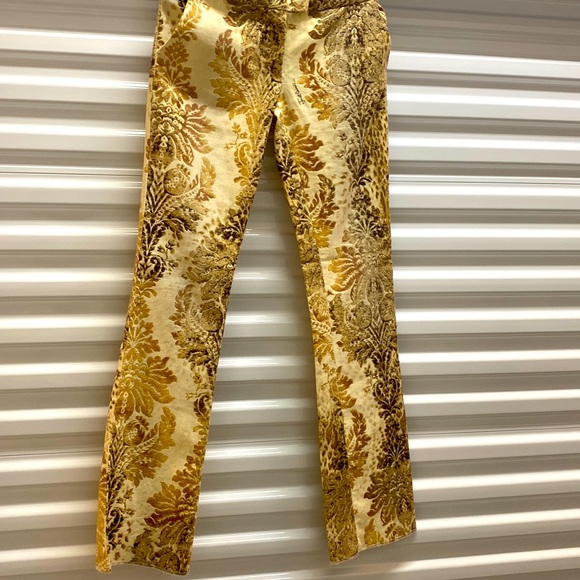Just Cavalli suede pants 38 European US 2 - Picture 1 of 4
